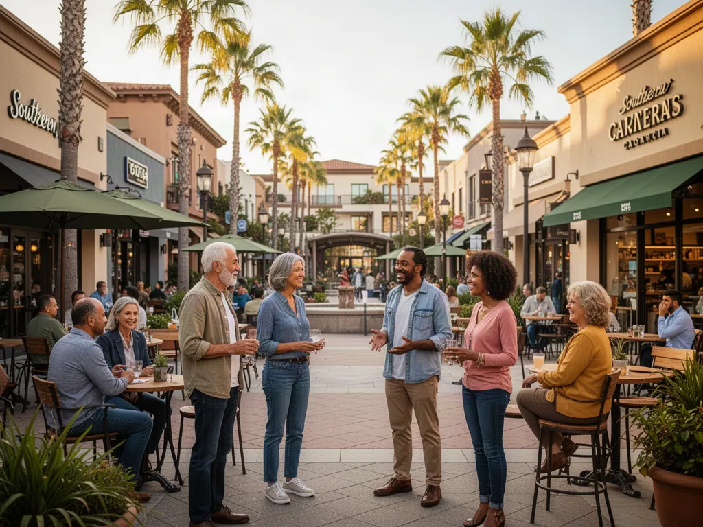 Neighborhood community gathering