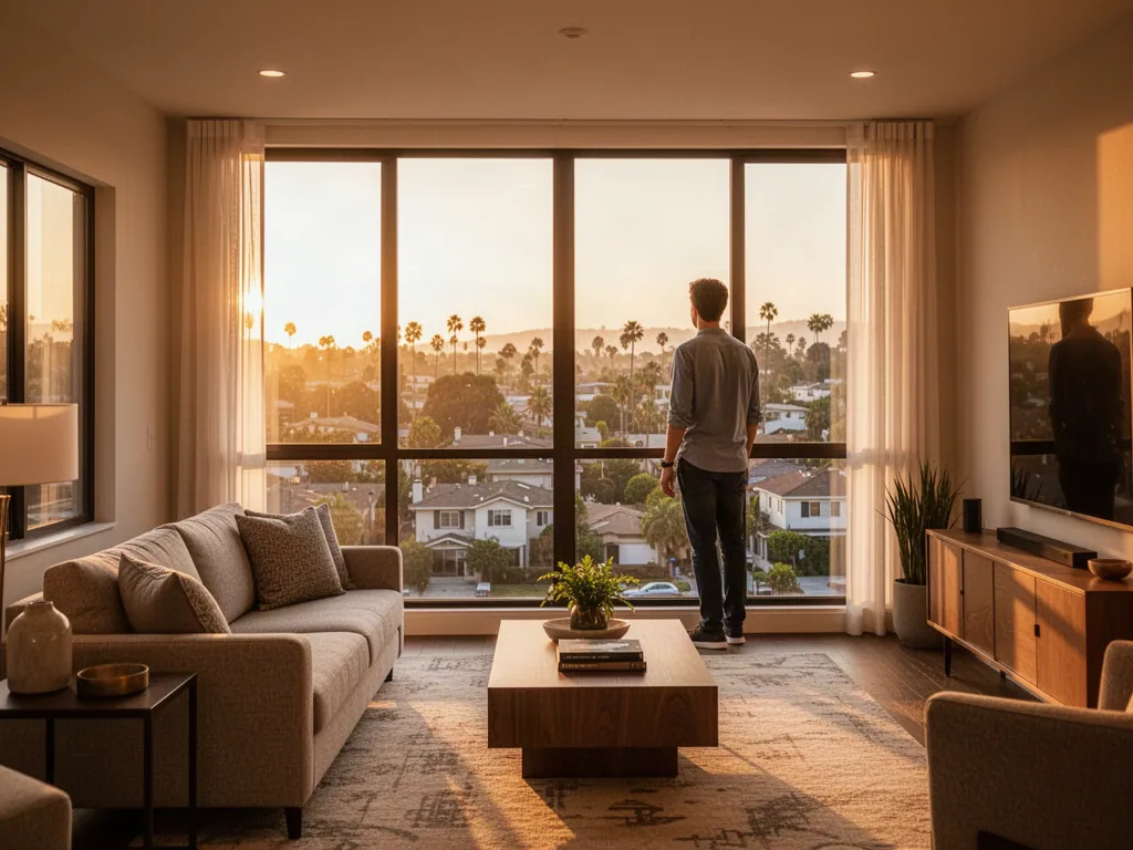 Bright apartment interior representing My Life